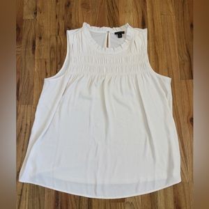 Ann Taylor Smock Front Top